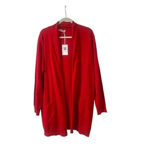 Grace Karin cardigan sweater red sz 2XL NWT